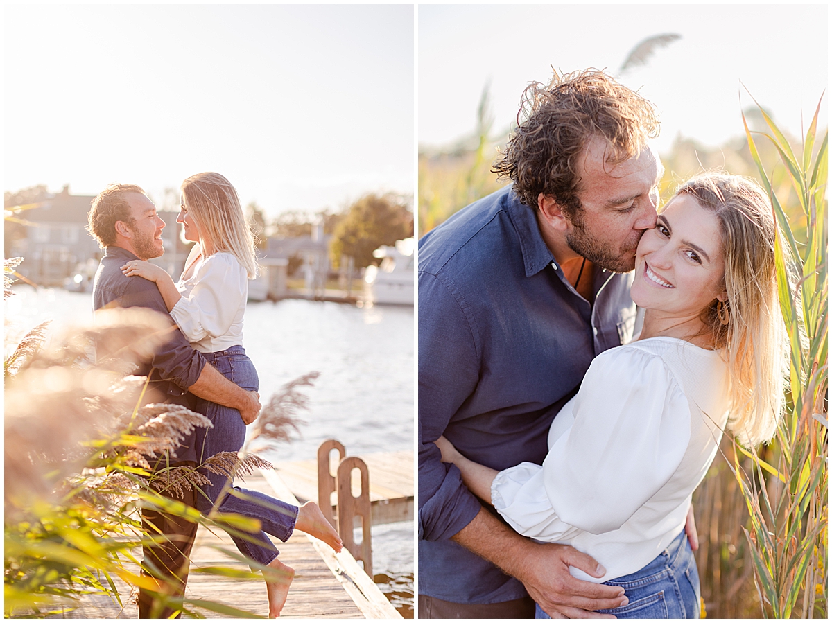 Islip Town Beach Long Island Engagement by Siobhan Stanton Photography