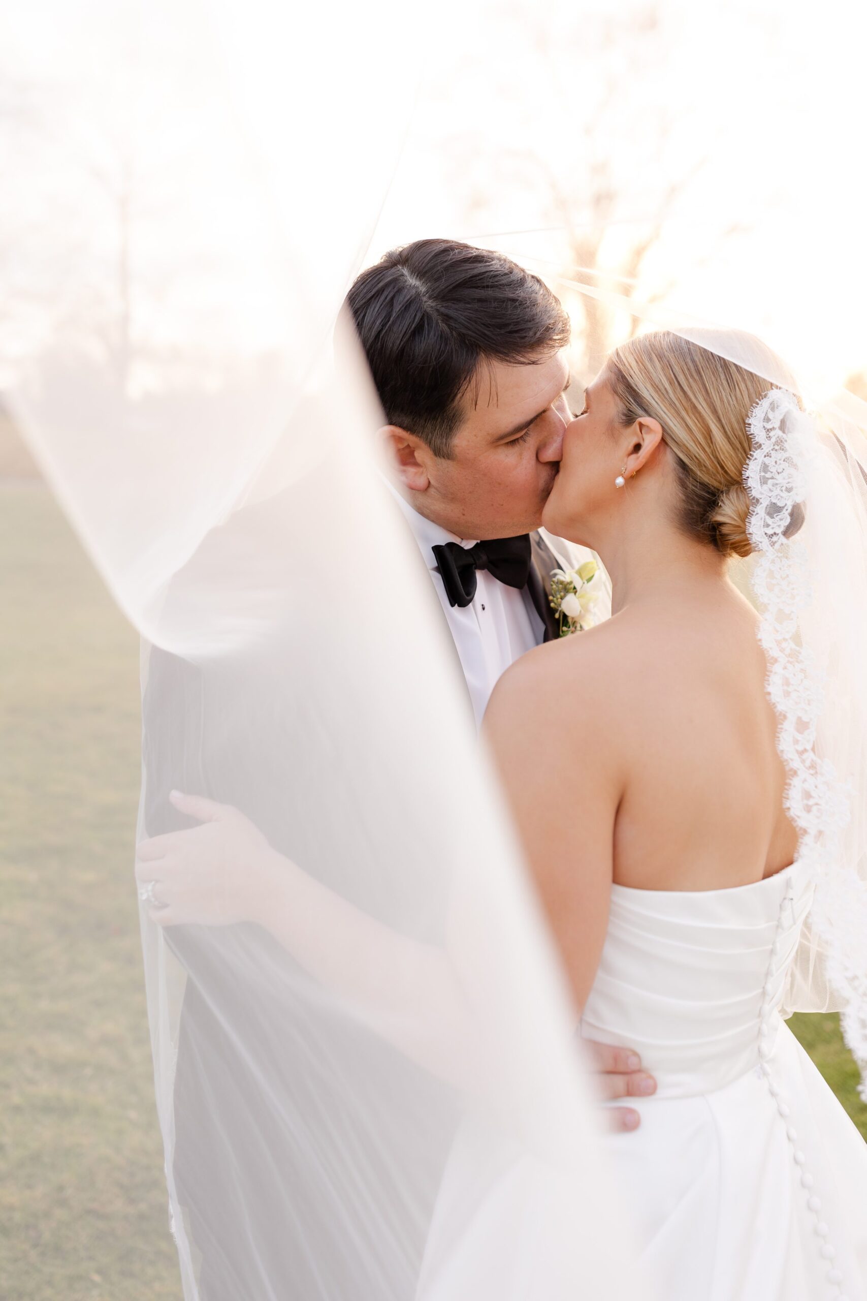 bride and groom portraits at Westchester Country Club
