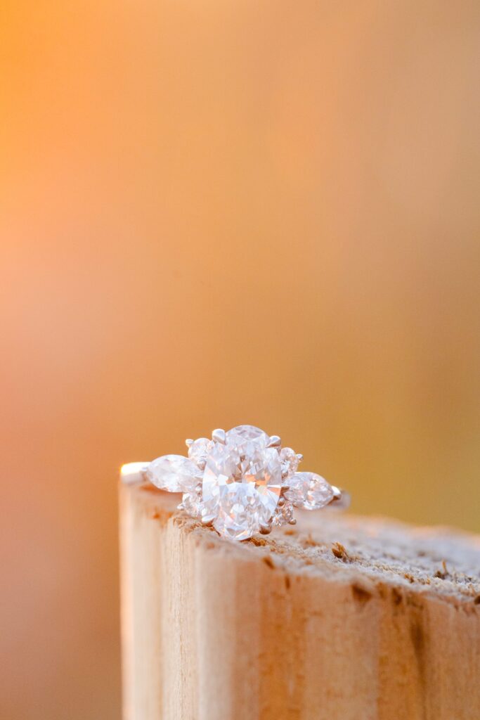 Engagement ring, beach engagement session, engagement ring inspiration