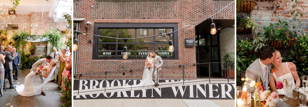 Intimate Wedding at Brooklyn Winery 