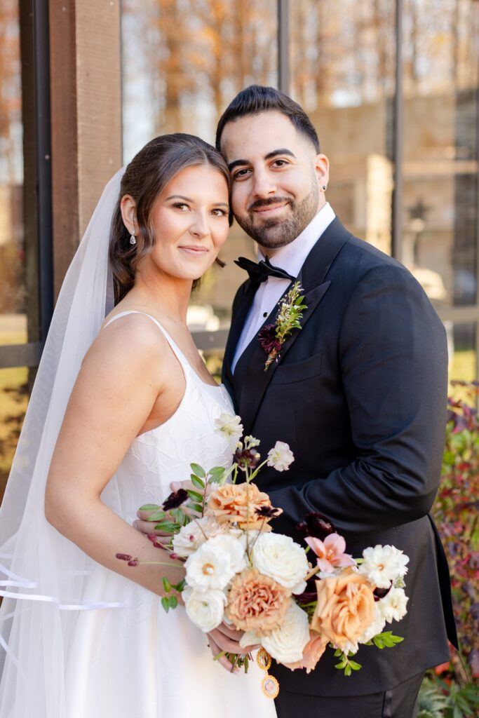 New York Vineyard Wedding Inspiration, New York Vineyard Wedding Inspiration, bride and groom portraits at Red Maple Vineyard, New York Vineyards venue inspiration, Red Maple Vineyard ceremony 