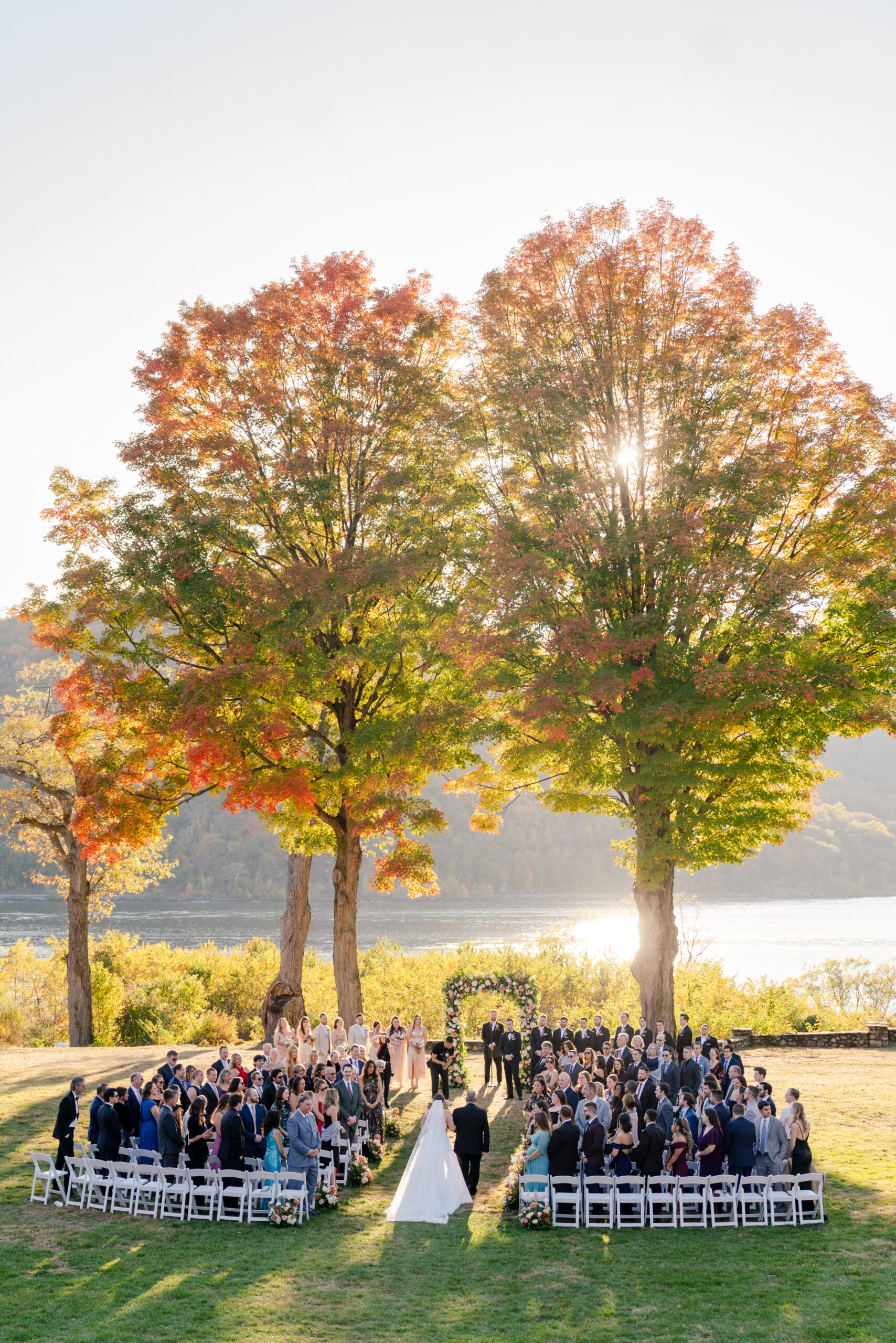 Fall Wedding in New York at Monteverde at Oldstone, Fall wedding in Westchester, NY